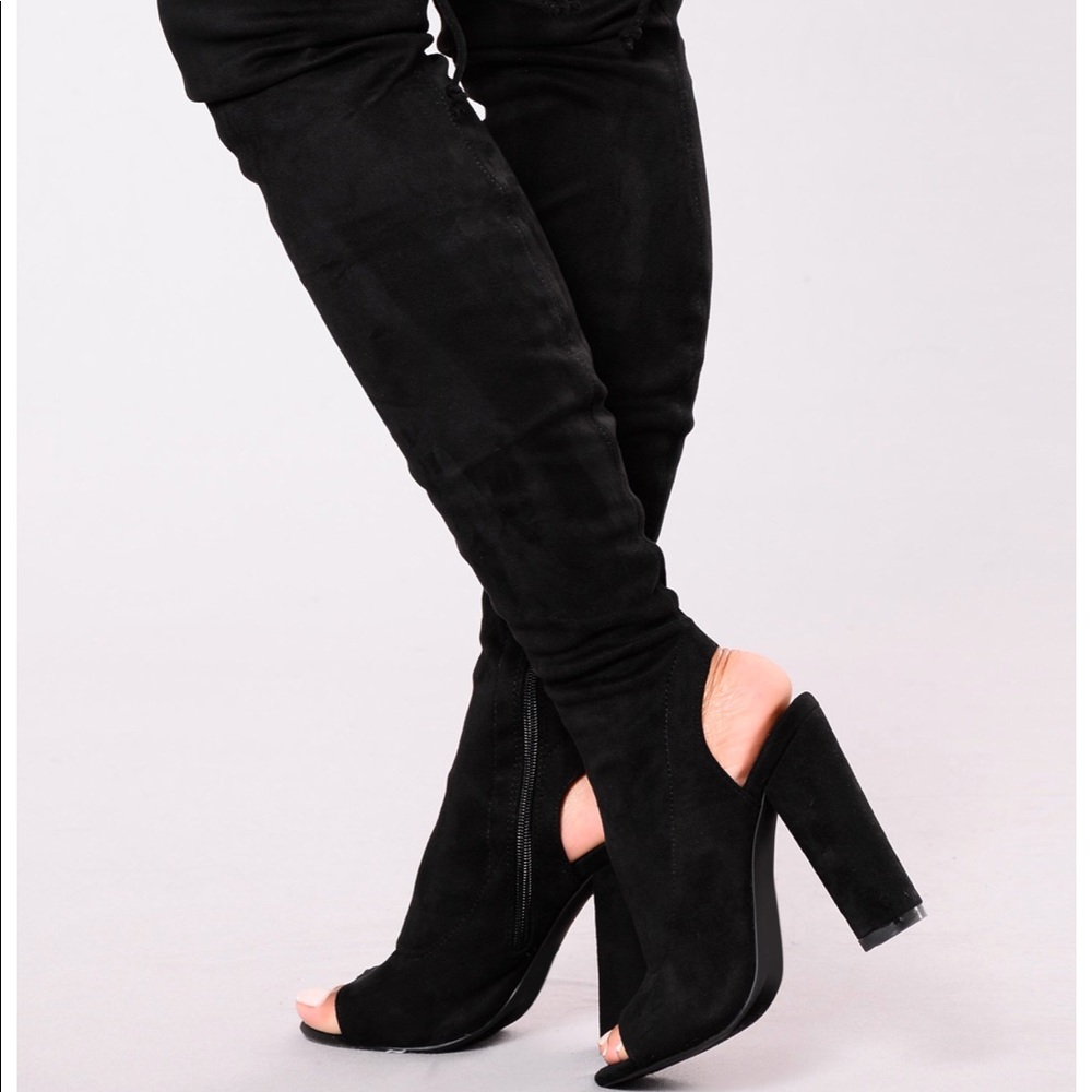 Knee high boots